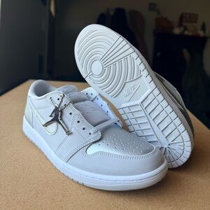 Jordan 1 Low OG Metallic Silver - Men’s size 10.5 - Brand New